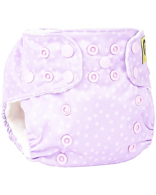 Zoocchini Pannolino Lavabile - Sirenetta - 2 Inserti Assorbenti Inclusi - 3-16 kg Pannolini Lavabili