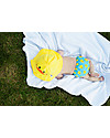 Zoocchini Set Baby Costumino Contenitivo + Cappellino, Anatroccolo - UPF 50+ Costumi Contenitivi