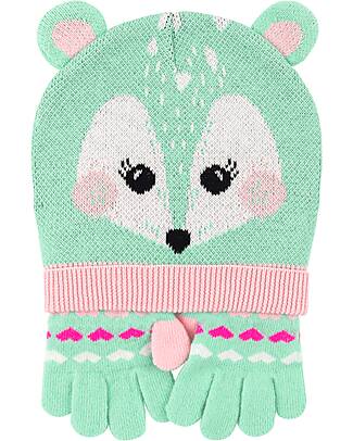 Zoocchini Set Cappello e Guanti Invernali - Cerbiatto Guanti