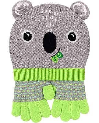 Zoocchini Set Cappello e Guanti Invernali - Koala Guanti