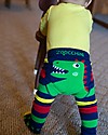 Zoocchini Set Leggings e Calzini Antiscivolo Grip+Easy - Devin il Dinosauro Leggings
