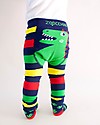 Zoocchini Set Leggings e Calzini Antiscivolo Grip+Easy - Devin il Dinosauro Leggings