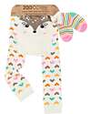 Zoocchini Set Leggings e Calzini Antiscivolo Grip+Easy - Fiona il Cerbiatto Leggings