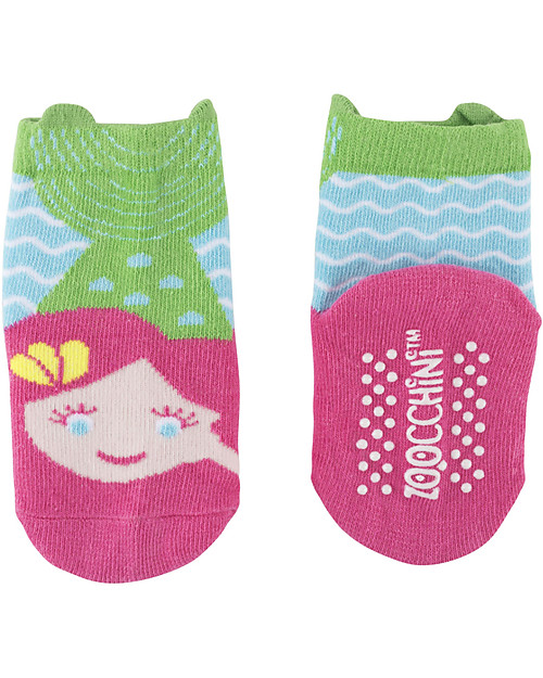 Zoocchini Set Leggings e Calzini Antiscivolo Grip+Easy - Marietta la Sirena Leggings