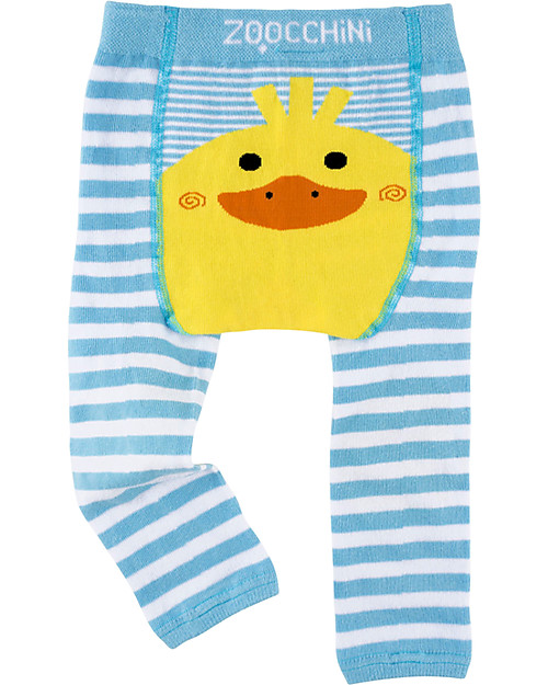 Zoocchini Set Leggings e Calzini Antiscivolo Grip+Easy - Puddles l’Anatroccolo Leggings