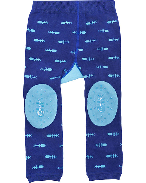 Zoocchini Set Leggings e Calzini Antiscivolo Grip+Easy - Sherman lo Squalo Leggings