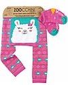 Zoocchini Set Leggings e Calzini Antiscivolo Larney il Lama Grip+Easy Leggings