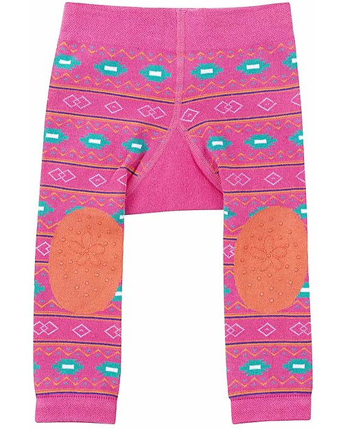 Zoocchini Set Leggings e Calzini Antiscivolo Larney il Lama Grip+Easy Leggings