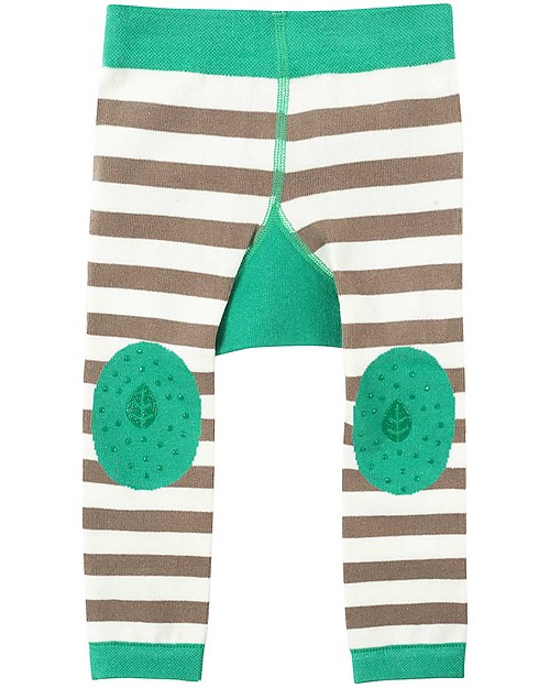 Zoocchini Set Leggings e Calzini Antiscivolo Silas il Bradipo Grip+Easy Leggings