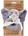 Zoocchini Sonaglio Baby, Elefante - Ciniglia Sonagli
