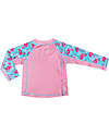Zoocchini Top Maniche Lunghe da Bagno - Rash Guard per Neonato - Franny il Fenicottero T-shirt Anti UV