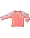 Zoocchini Top Maniche Lunghe da Bagno - Rash Guard per Neonato - Sally il Cavalluccio Marino T-shirt Anti UV