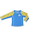 Zoocchini Top Maniche Lunghe da Bagno - Rash Guard per Neonato - Willy la Balena T-shirt Anti UV