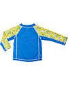 Zoocchini Top Maniche Lunghe da Bagno - Rash Guard per Neonato - Willy la Balena T-shirt Anti UV