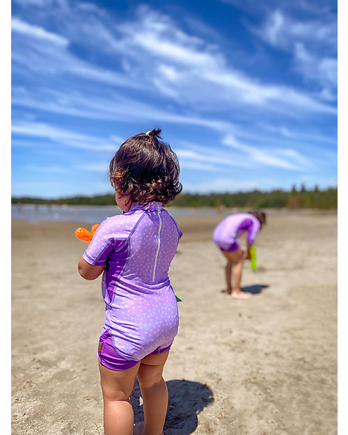 Zoocchini Tutina da Surf - Sirenetta - UPF 50+ T-shirt Anti UV