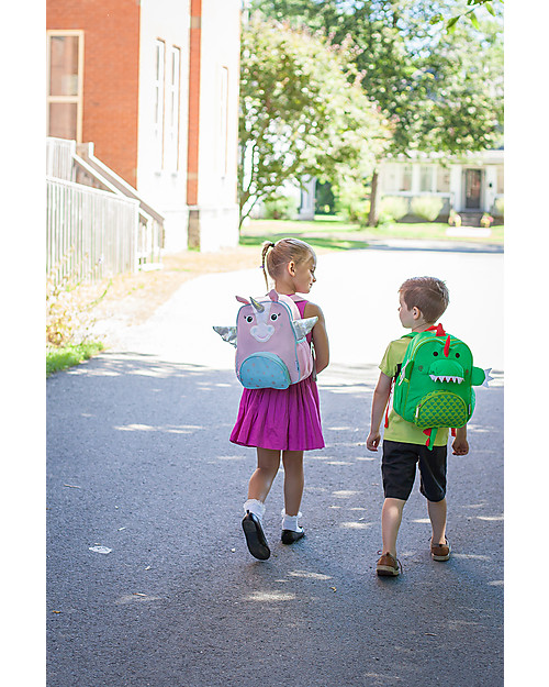 Zoocchini Zainetto Bimbi, Allie Unicorno - 33 x 26,5 x 10 cm Zaini Asilo