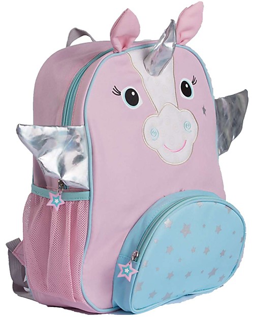 Zoocchini Zainetto Bimbi, Allie Unicorno - 33 x 26,5 x 10 cm Zaini Asilo
