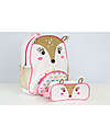 Zoocchini Zainetto Bimbi Everyday Backpack - Fiona the Fawn - 26 x 33 x 10 cm Zaini Asilo