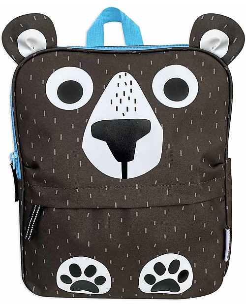 Zoocchini Zainetto Bimbi Everyday Backpack - Orso - 25 x 30 x 10 cm Zaini Asilo