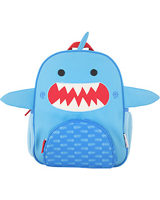Zoocchini Zainetto Bimbi, Sherman lo Squalo - 33 x 26,5 x 10 cm Zainetti