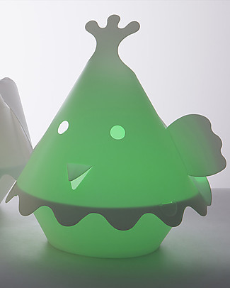 Zzzoolight Kit Fai da Te - Lampada a LED a Forma di Gallina - Due Intensità Lampade Comodino