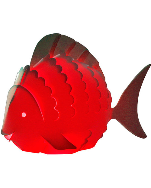 Zzzoolight Lampada da Notte Pesce - Cambia Colore! Made in Italy Lampade da Notte