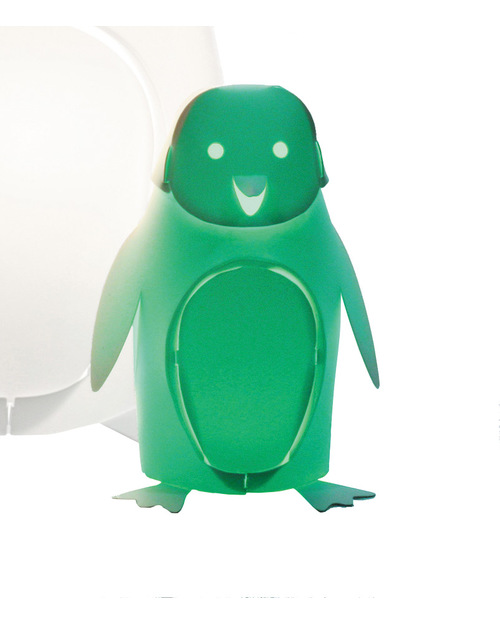 Zzzoolight Lampada da Notte Pinguino - Cambia Colore! Made in Italy Lampade da Notte