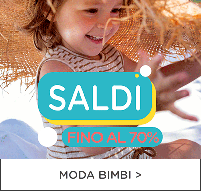 saldi moda bimbi fino al -70%