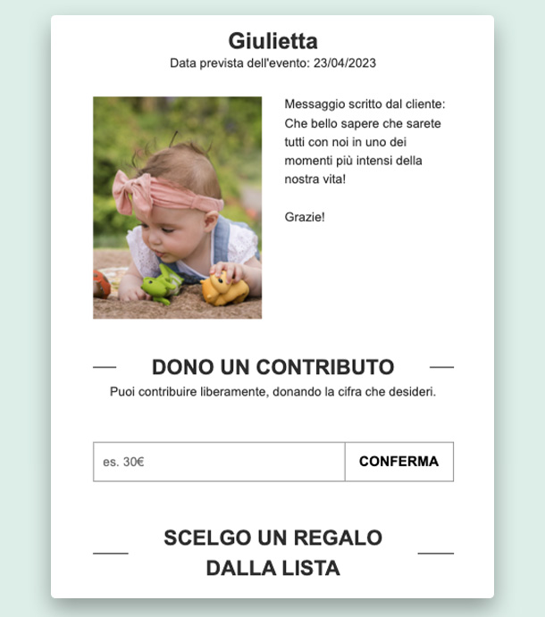 Lista di nascita Lista di nascita