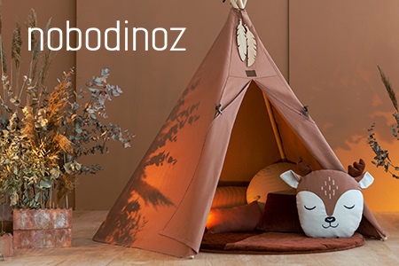 Nobodinoz - Cesta portagiochi Savanna - Velluto Ecologico. Acquista ora sul  nostro E-Shop! - Colori Nobodinoz: Wild Brown