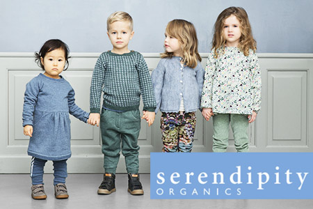 Vendita Serendipity Organics: abbigliamento bio per neonati e bambini di alta qualita, stile e sostenabilità online