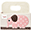 Cestino Porta Pannolini Salvaspazio- Elefante Rosa - Tela di cotone Cestino Porta Pannolini Salvaspazio- Elefante Rosa - Tela di cotone
