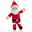 Sonaglio Babbo Natale - Fair Trade (altezza 20 cm circa)