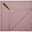 Asciugamano in Cotone Bio Nido d'Ape, Rosa Antico - 70x140 cm