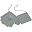 Festone Decorativo con Stelline Glitter, Argento - 2,5 metri Festone Decorativo con Stelline Glitter, Argento - 2,5 metri