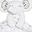 Doudou Elefante Grigio - Mussola di Cotone - Il Primo Amico del Tuo Bebè!