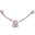 Giostrina Universale da Passeggino Rosa/Lilla con Sonaglio - Legno Naturale & Silicone Alimentare!