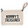 Mommy Treasures Pochette Donna - 33 x 23 x 3 cm - Bianco e Nero