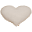 Cuscino Cuore Medium, Natural