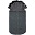 Sacco Nanna Antracite a Costine, 100% Cotone Bio - da 0 a 6 mesi