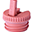 Tappo con Beccuccio, Rosa - Adatto a tutte le borracce Blafre! Tappo con Beccuccio, Rosa - Adatto a tutte le borracce Blafre!