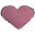 Cuscino Cuore Medium, Rosa Baobab Cuscino Cuore Medium, Rosa Baobab