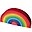 Tunnel Arcobaleno - 12 pezzi - Grande, 38 cm