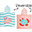 Accappatoio Poncho Reversibile Tartaruga+Polpo Rosa - (2-6 anni) 61 x 61 cm Accappatoio Poncho Reversibile Tartaruga+Polpo Rosa - (2-6 anni) 61 x 61 cm