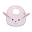 Bavaglino Baby, Beatrice la Coniglietta - 100% cotone