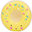 Salvadanaio, Ciambella Donut - Giallo