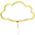 Luce a Neon, LED, Nuvola - Giallo