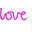 Luce a Neon, LED, Love - Rosa Luce a Neon, LED, Love - Rosa