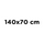 CopriMaterasso Impermeabile con Angoli 140x70 cm - Bianco