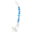 Reggiciuccio Universale Morbido - Jetset Blu - 100% Silicone Alimentare e Chiusura a Scomparsa!